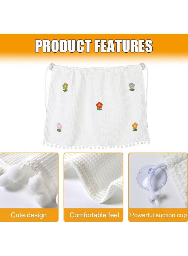 ستارة الخصوصية لنوافذ السيارة الجانبية للشمس للطفل - ظلال نافذة السيارة للحماية من الأشعة فوق البنفسجية مع كوب شفط للمقعد الخلفي - ظلال شاشة نوافذ للتخييم التلقائي لطيفة - Image 3